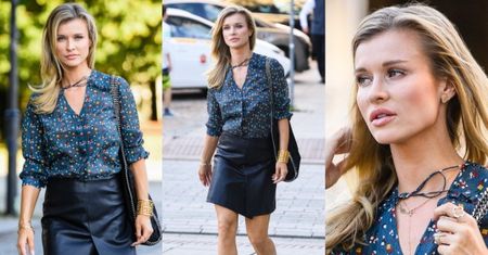 Joanna Krupa pokazuje nogi w mini (ZDJĘCIA)