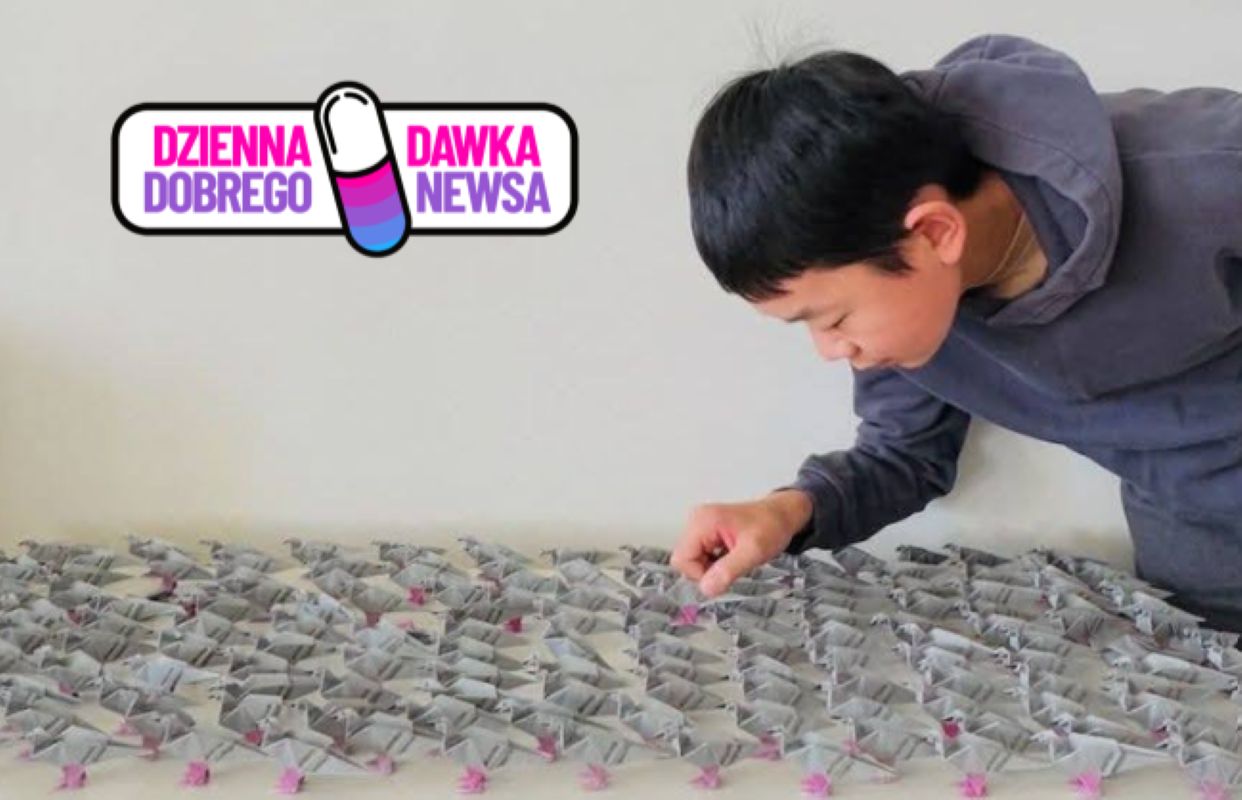 14-latek stworzył niezwykłe origami. Dźwiga 10 tys. razy tyle, co waży