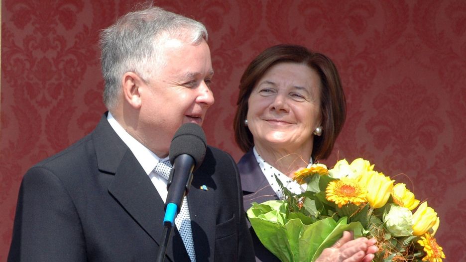 Lech i Maria Kaczyńscy