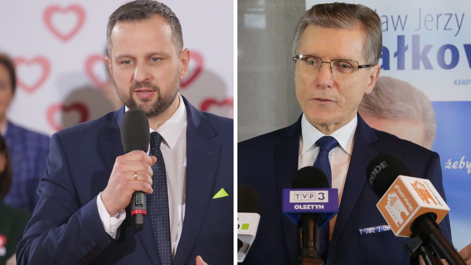 W II turze w wyborach w Olsztynie zmierzyli się Robert Szewczyk i Czesław Małkowski