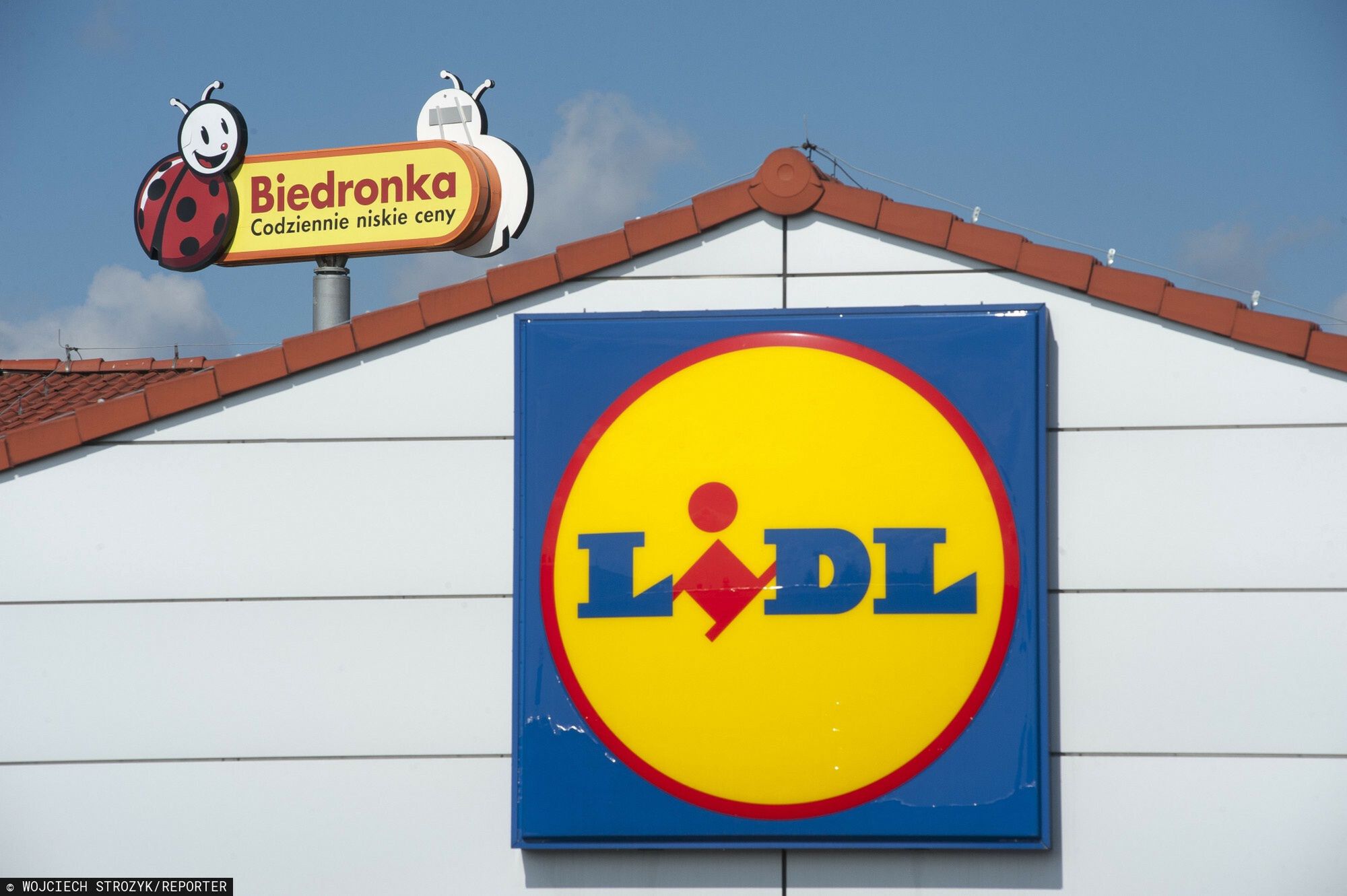 Lidl idzie do sądu przez plakaty Biedronki