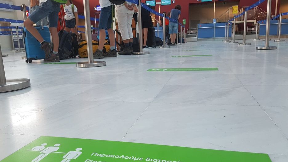 Na lotniskach wszyscy są zdyscyplinowani