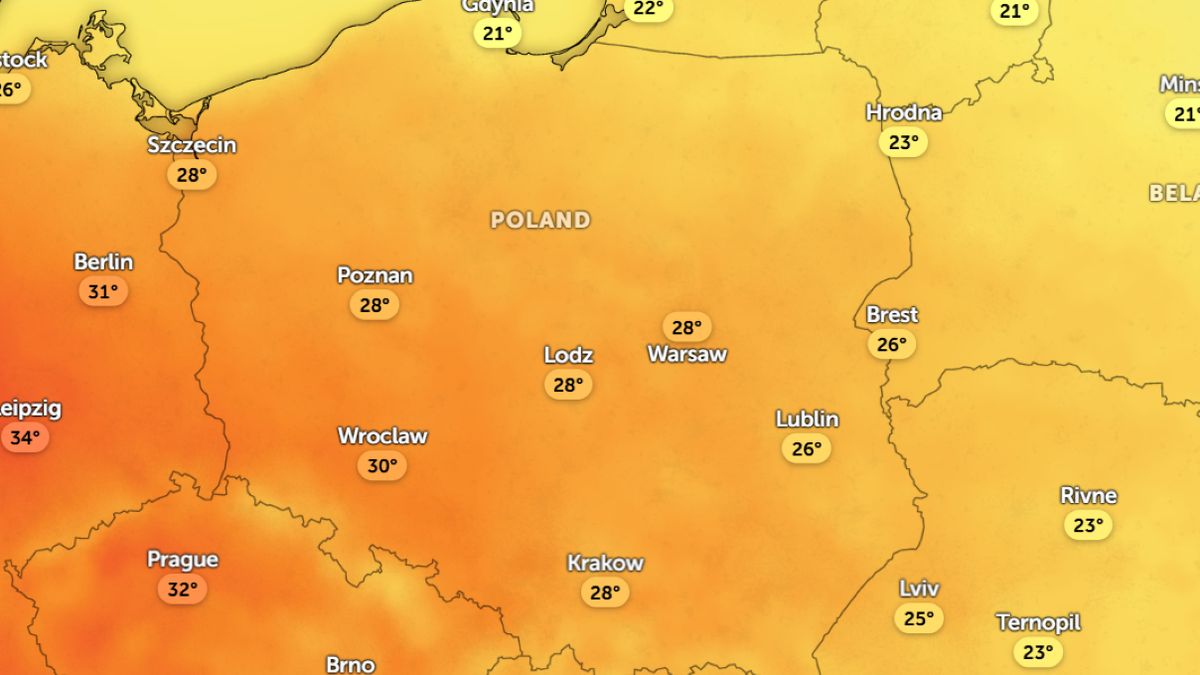 Prognoza IMGW na 12 i 13 lipca