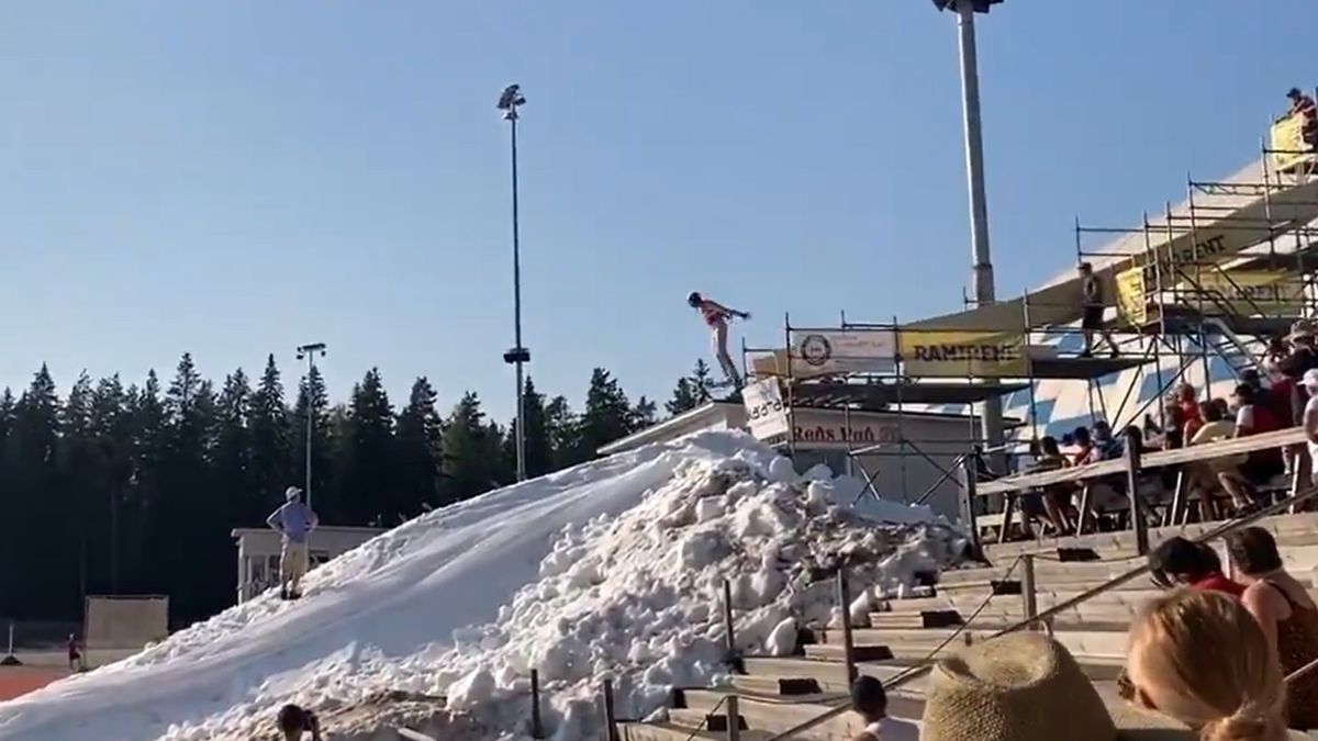 Skoki narciarskie w środku lata