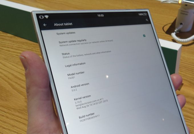 Hisense Vidaa Mirror to prawdziwie bezramkowy tablet 5