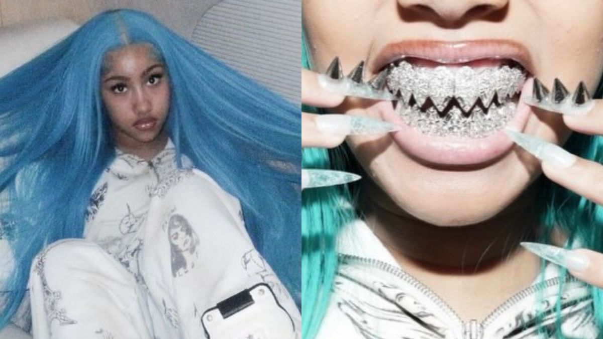 12-letnia North West świeci grillem na zębach (FOTO)