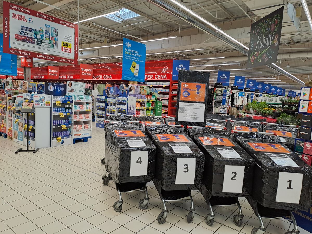 Koszyki niespodzianki od Carrefour już w Polsce
