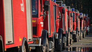Perlejewo: Nowy sprzęt i odznaczenia dla strażaków z powiatu