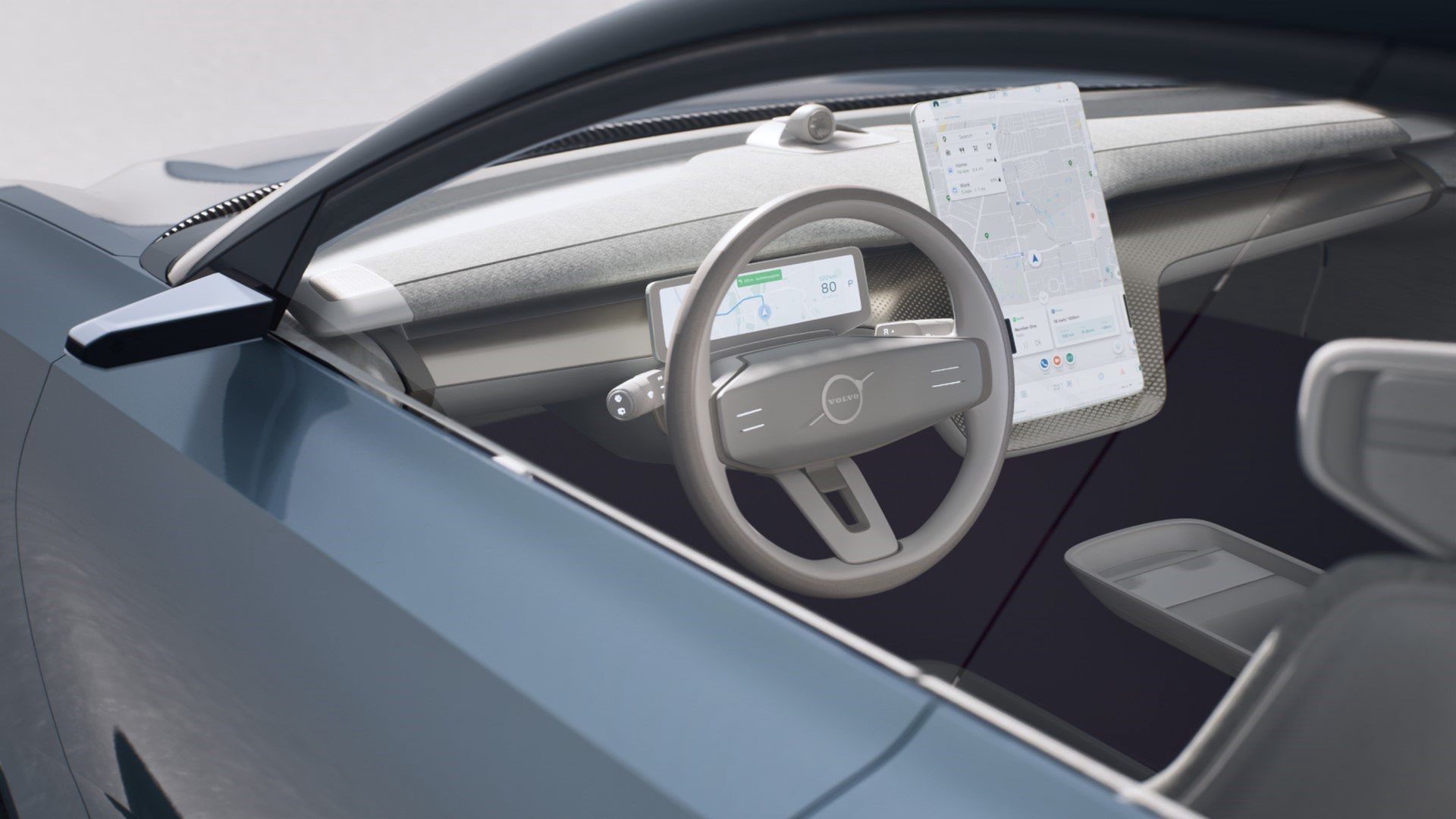 Kokpit Volvo Recharge Concept