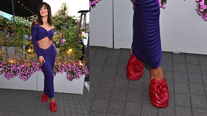 Monika Pietrasińska na urodzinach "Glamour"