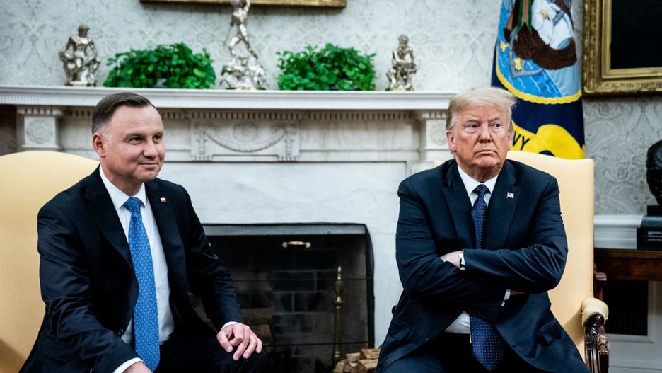 Andrzej Duda i Donald Trump 