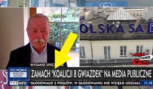 Ostatni "pasek" TVP Info. Po sekundzie już go nie było