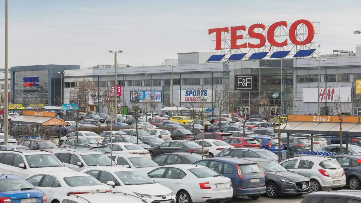 Park handlowy w Węgrzech 