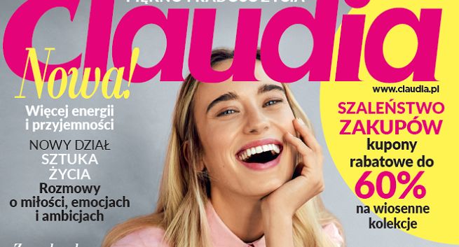 Zmiany w „Claudii”: nowe rubryki i szata graficzna, większa objętość