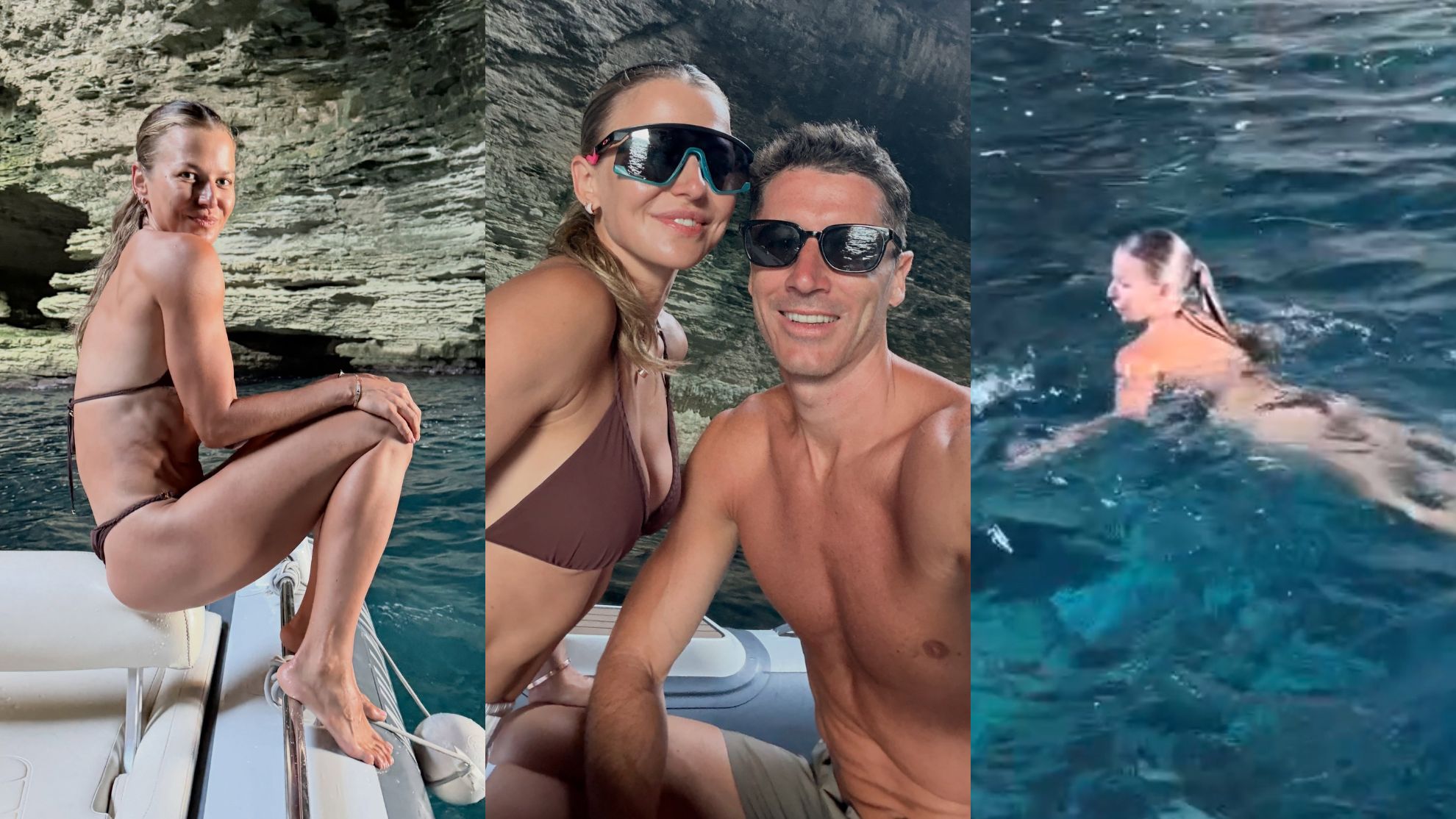 Lewandowscy eksplorują grotę