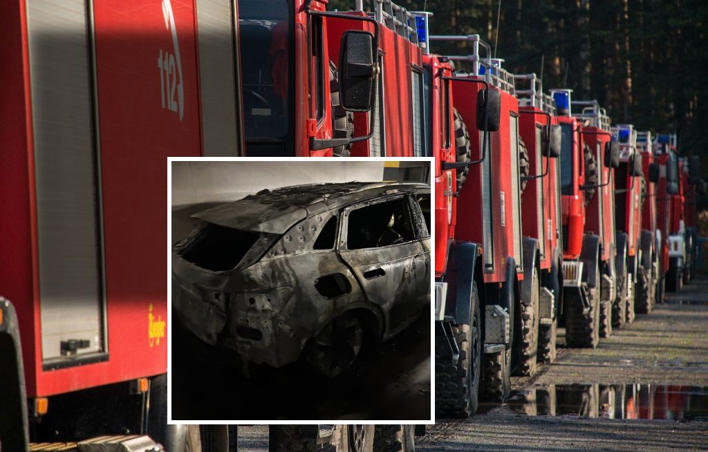 Pożar w podziemnym garażu w Warszawie. Zaparkowany "elektryk" nagle spłonął