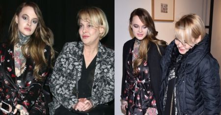 Synowa Millera debiutuje na salonach z wytatuowaną Moniką (ZDJĘCIA)