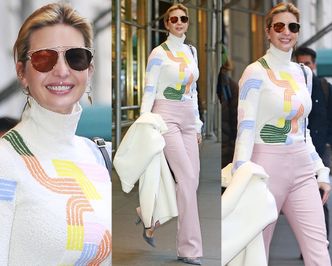 Ivanka Trump w pastelowej stylizacji