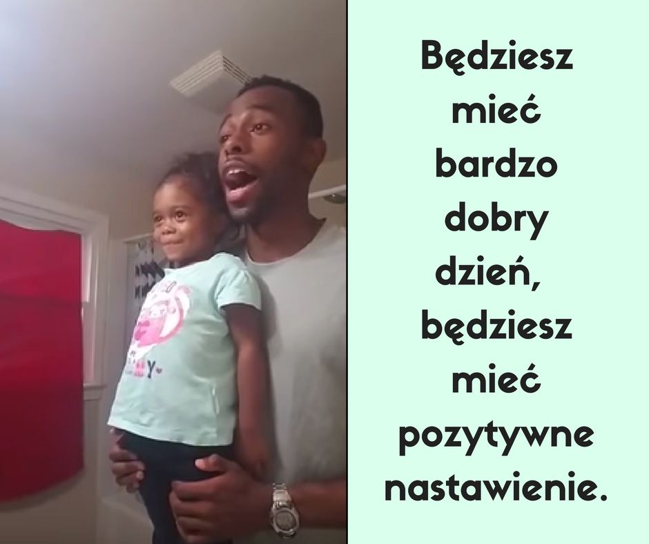 Tata motywuje swoją córkę/YouTube
