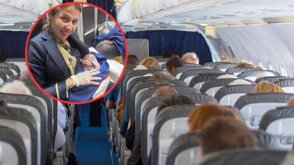 Pasażerka zaczęła rodzić w trakcie lotu. Stewardesa ruszyła na pomoc