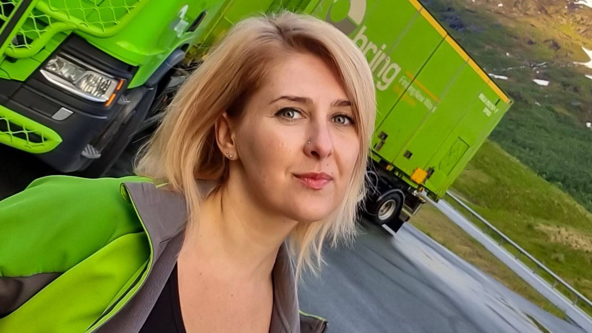 Jeździ ciężarówką po północnej Norwegii. Wielu kierowców nie daje tam rady