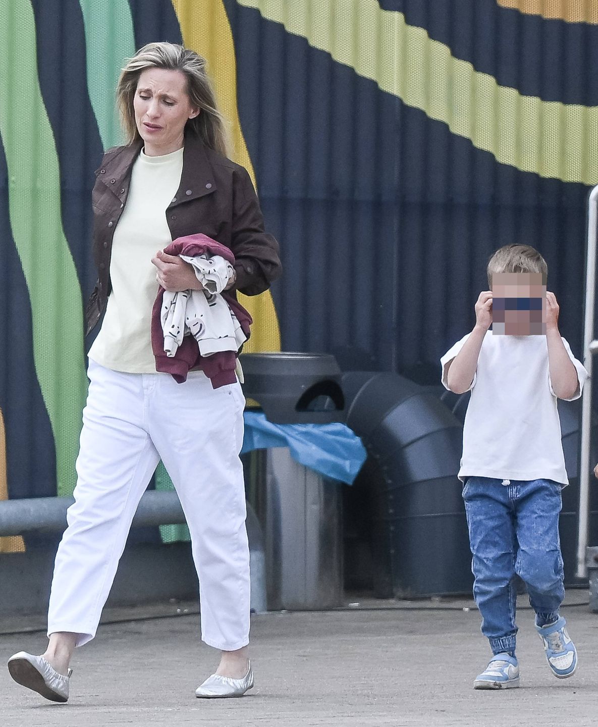 Pola Wiśniewska odwiedziła studio Polsatu w towarzystwie synów