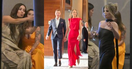 Kulisy ślubu Rafała Brzozowskiego: cykająca "selfiaki" Izabella Krzan, Rafał Mroczek z małżonką, Marta Manowska z kieliszkiem (ZDJĘCIA)