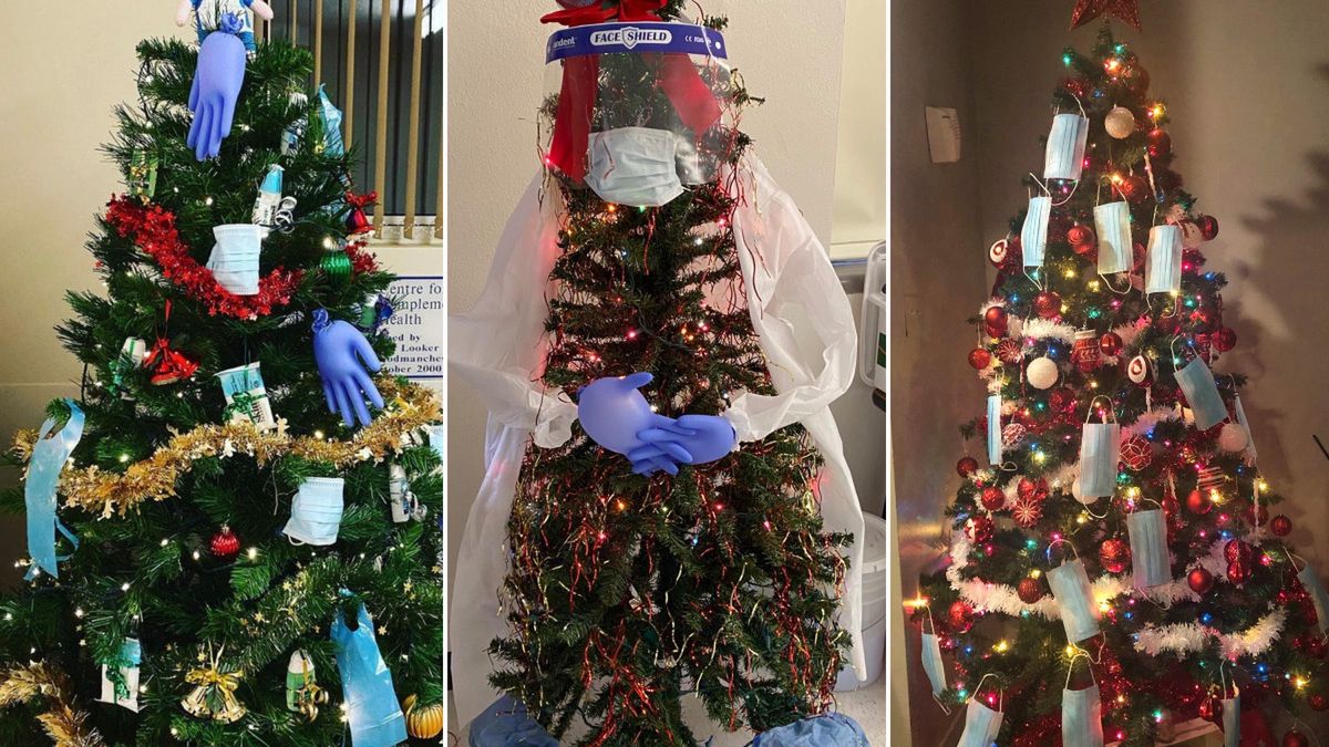 Pandemiczne choinki