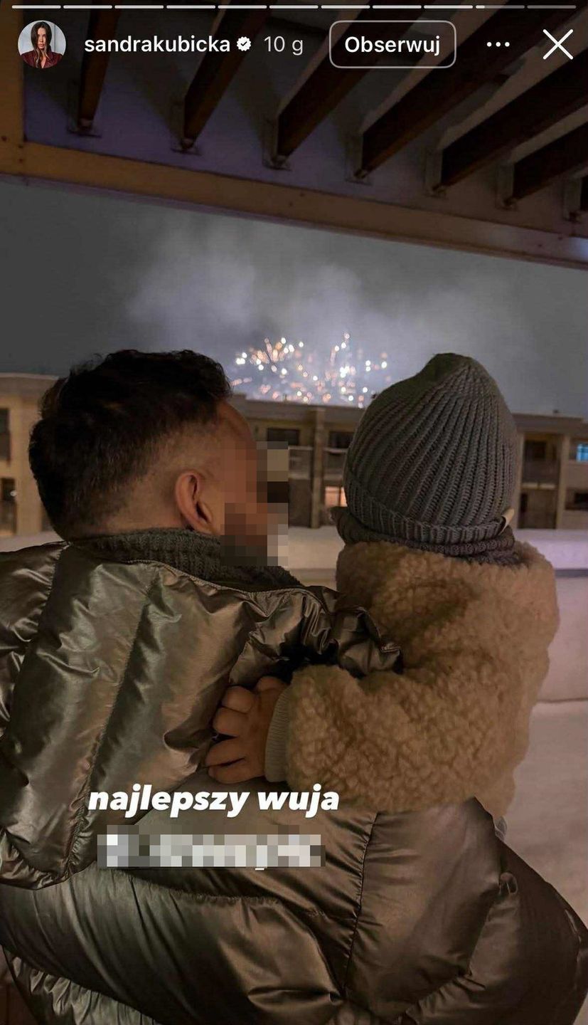 To z nim Sandra Kubicka spędziła sylwestra