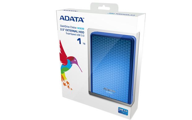 ADATA DashDrive Choice HC630 dysk zewnętrzny zdjęcie opakowanie