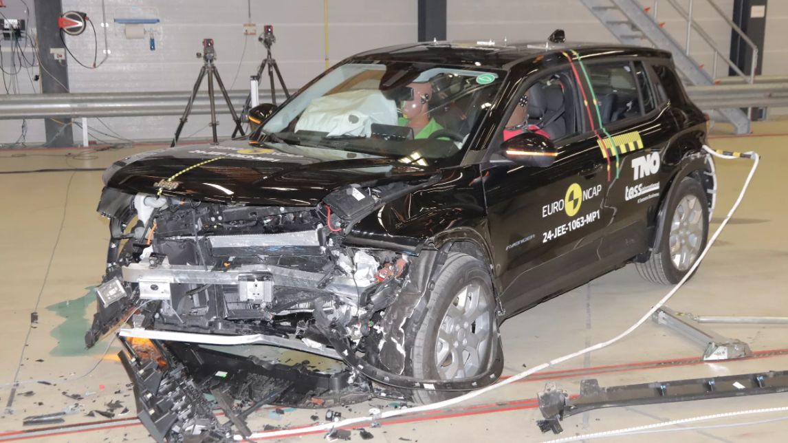 Jeep Avenger w teście zderzeniowym