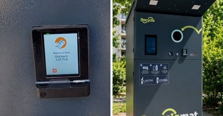 Koniec z drukowanymi paragonami. Takie recyklomaty wypłacają pieniądze na kartę