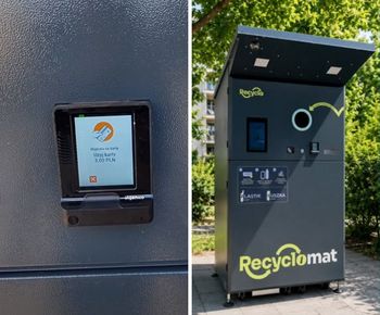 Koniec z drukowanymi paragonami. Takie recyklomaty wypłacają pieniądze na kartę