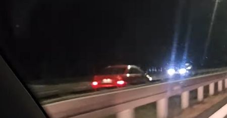 Szokujące nagranie z S8. Senior pędził pod prąd