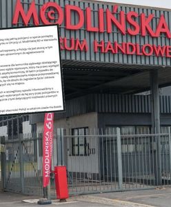 Spór o CH Modlińska. Jest komunikat policji