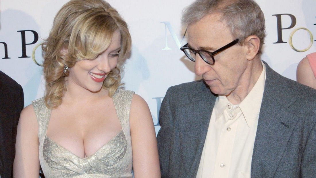 Woody Allen buduje więź ze Scarlett Johansson
