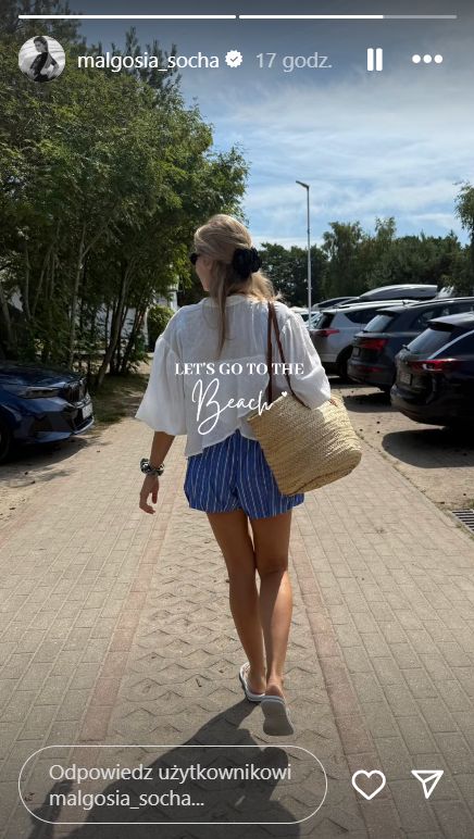 Małgorzata Socha pokazała letnią stylizację