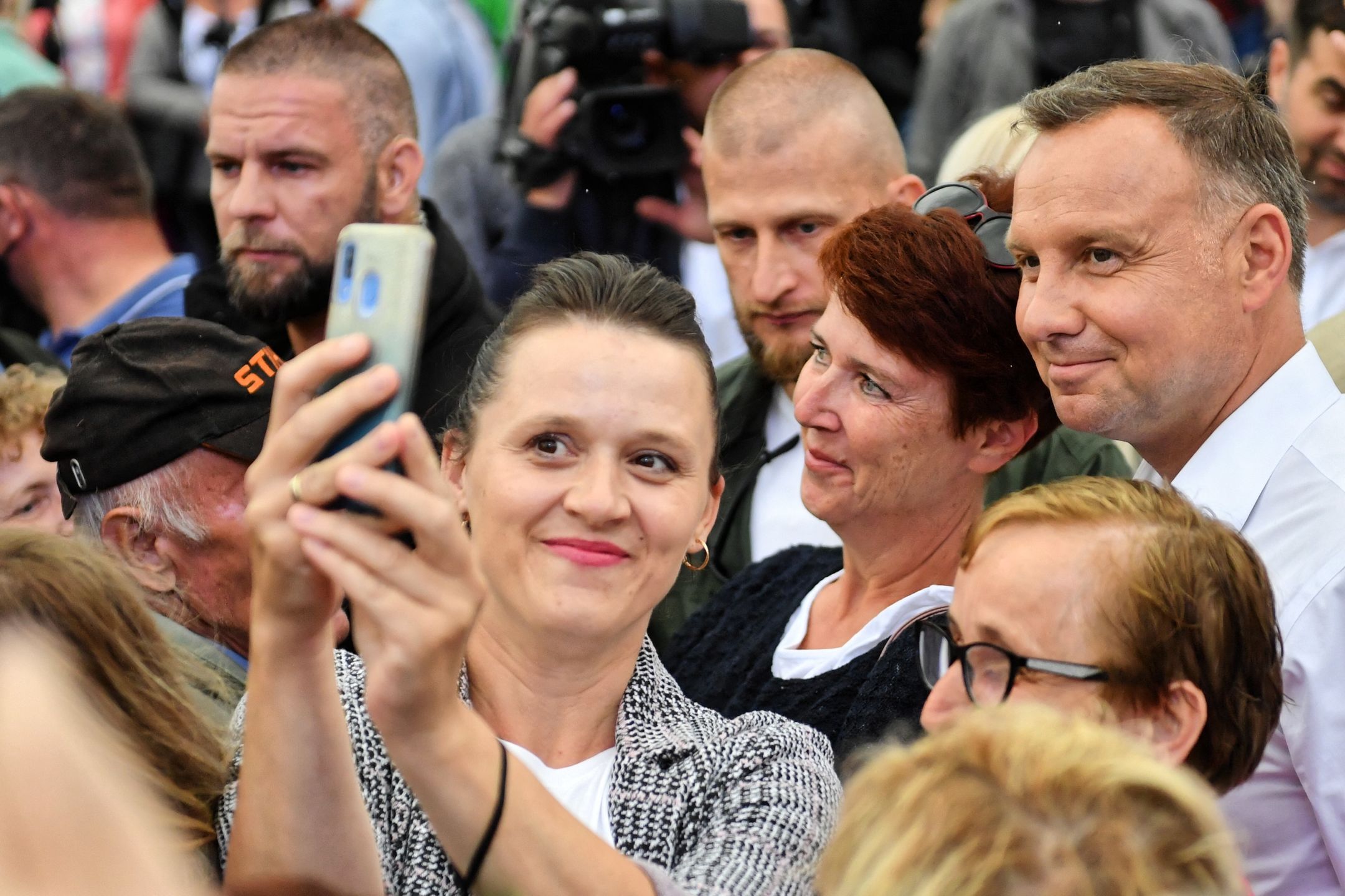 Andrzej Duda spotkał się z wyborcami w Końskich