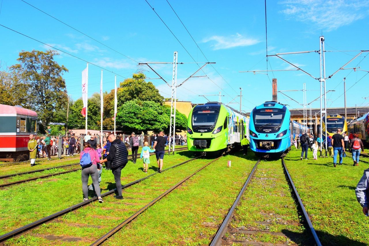 Szczecin: Kolejowe święto. Wielkie tłumy z okazji 65-lecia Lokomotywowni Szczecin Wzgórze Hetmańskie
