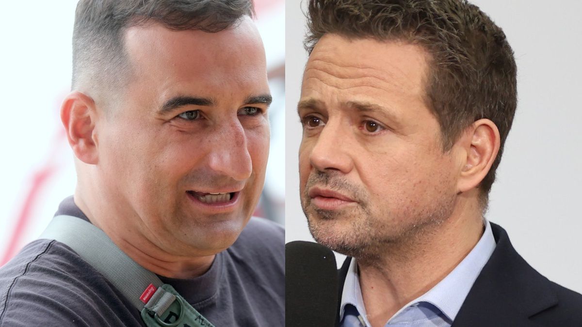 Misiek Koterski i Rafał Trzaskowski