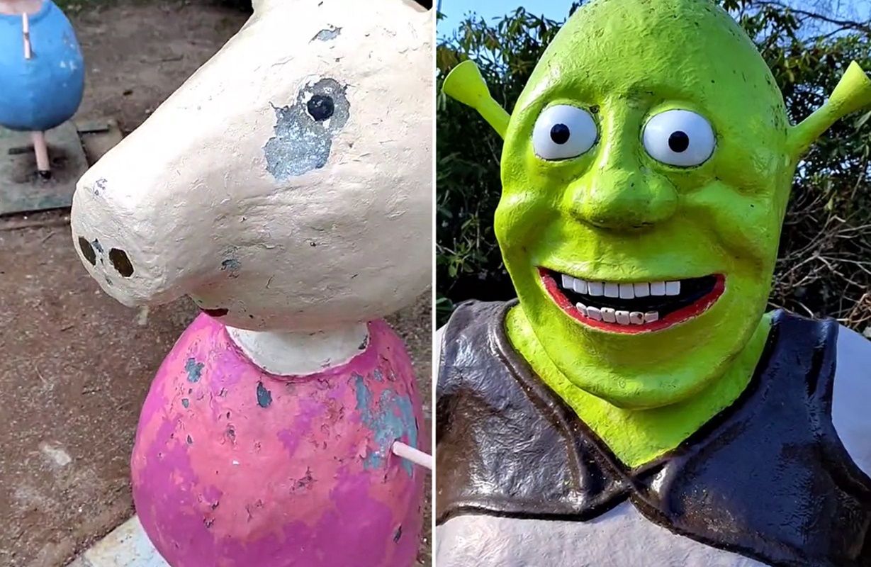 Turyści przerażeni, dzieci płaczą. Peppa i Shrek jak "wściekli psychole"