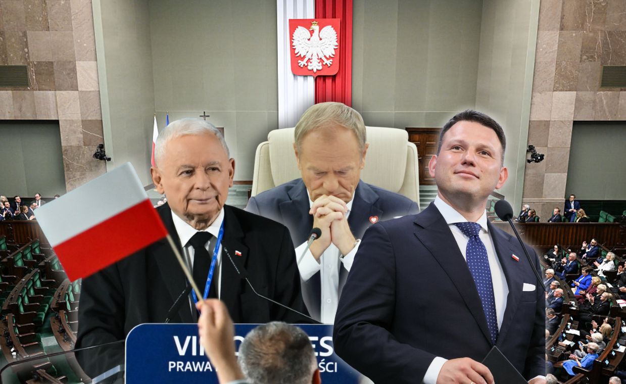 Wielki spadek notowań KO. Mamy najnowszy sondaż