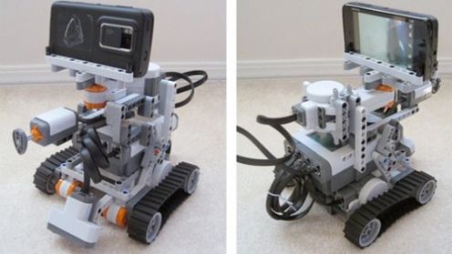 Lego + Nokia N900 + Twitter = Robot (wideo) 1