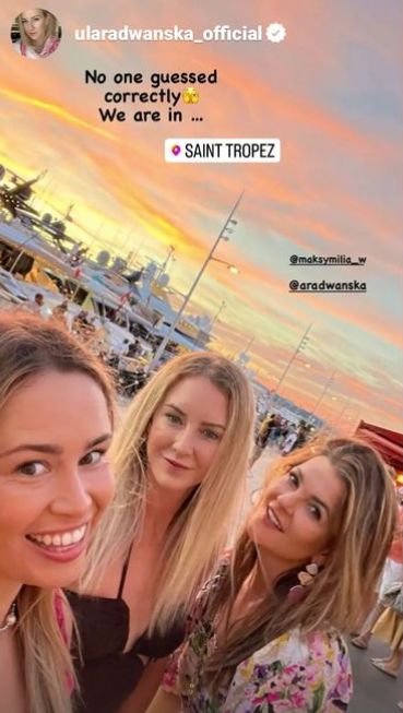 Siostry Radwańskie wypoczywają w Saint-Tropez