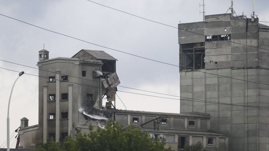 200 metrów od granicy NATO. Tam atakowała Rosja