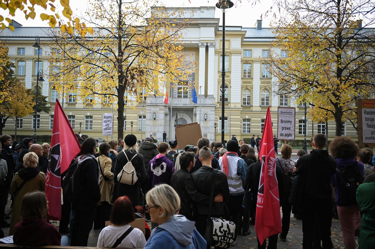 Demonstracja w Warszawie