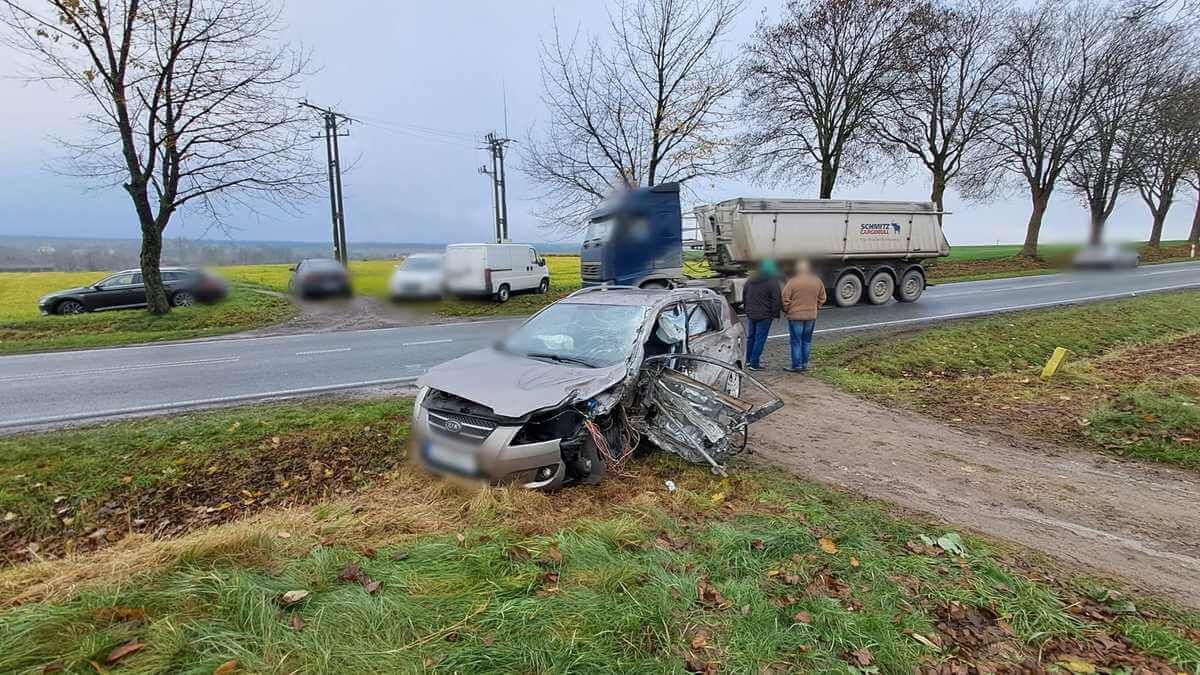 Wypadek Liśnik Duży Kolonia