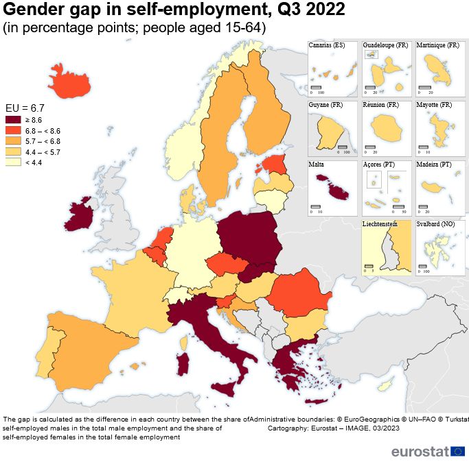 Nierówność ze względu na płeć w samozatrudnieniu 