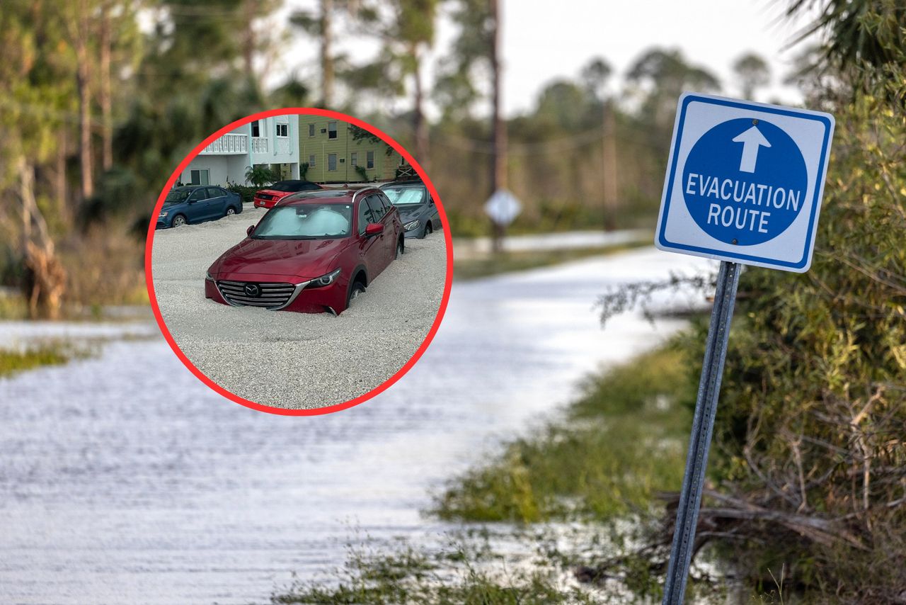 Hurricane Helene pushed sand from the beach into local neighborhoods