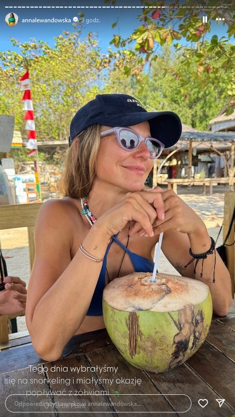 Anna Lewandowska zwiedza Bali z przyjaciółką